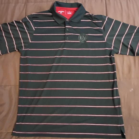 Antigua Other - Atlanta United FC Antigua Black Polo